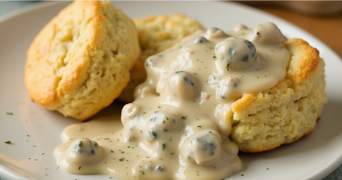 Vegan Biscuits and Gravy