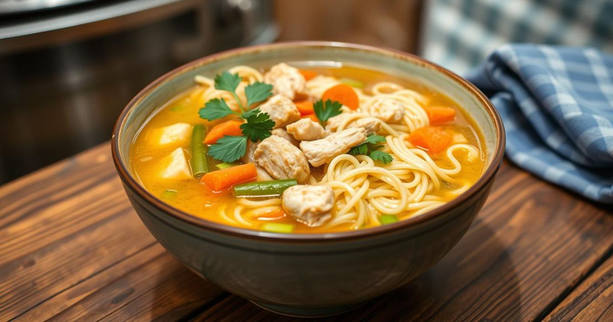 Vegan Chicken Noodle Soup