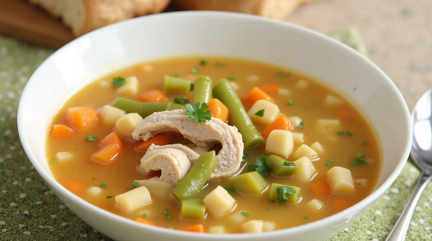 turkey veg soup