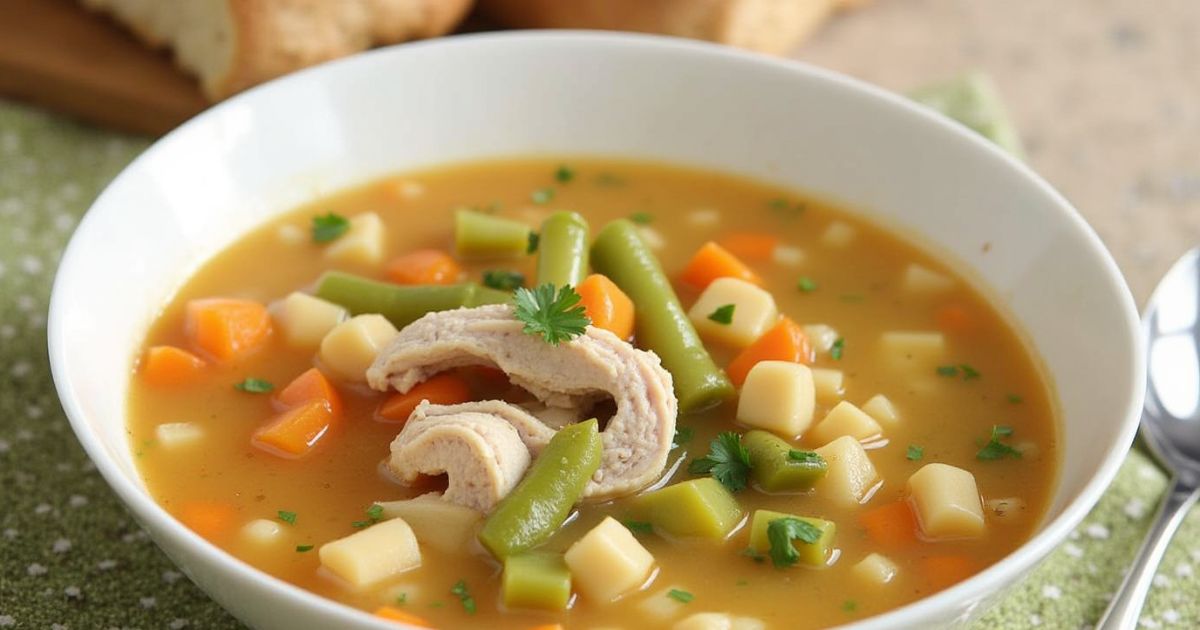 Turkey Veg Soup Recipe