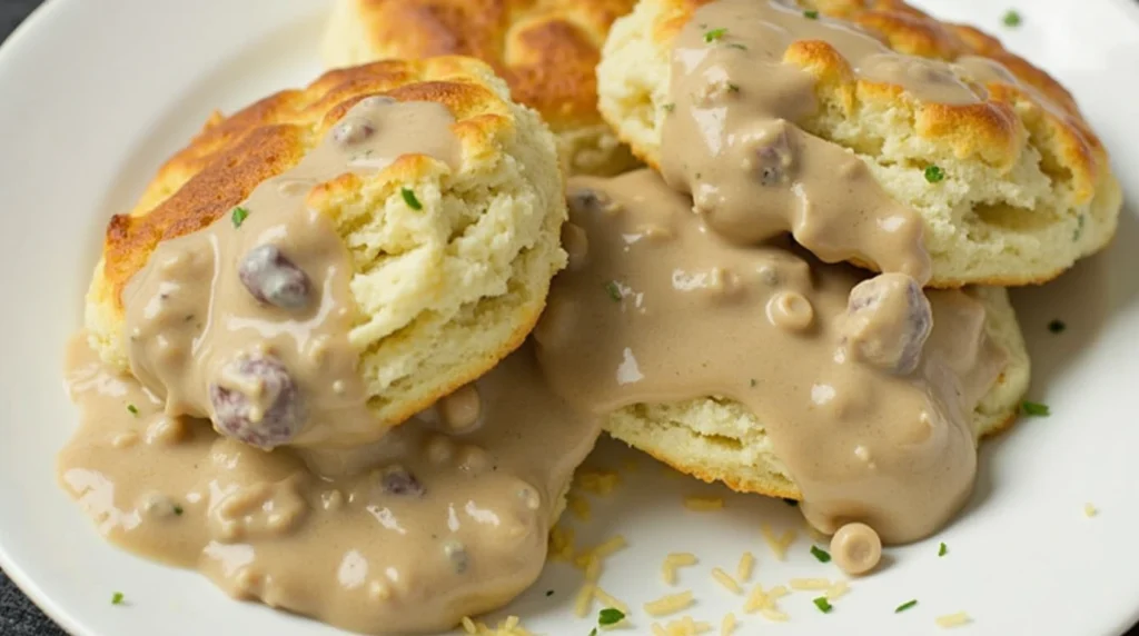 Vegan Biscuits and Gravy