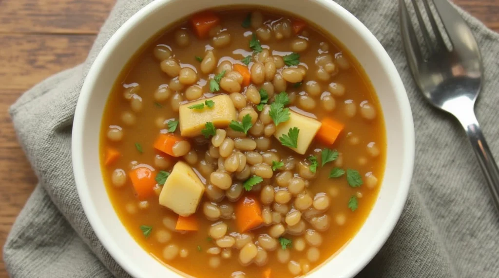 Vegan Barley Soup